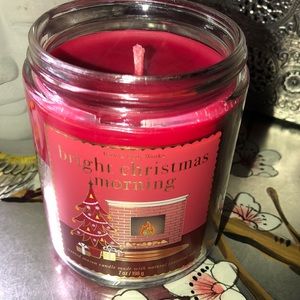 Bath and Bodyworks one wick candle Bright Christmas morning, Brand New
